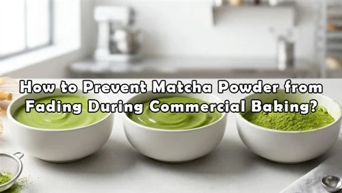 Làm thế nào để bột Matcha không bị phai màu trong quá trình nướng bánh thương...